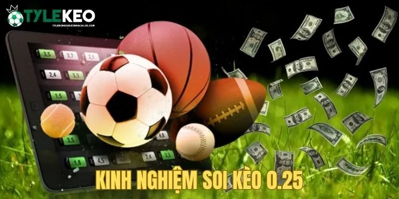 Bỏ túi những cách soi kèo 0.25 hay