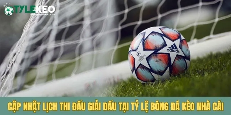 Cập nhật lịch thi đấu các giải đấu tại Tỷ Lệ Bóng Đá Kèo Nhà Cái