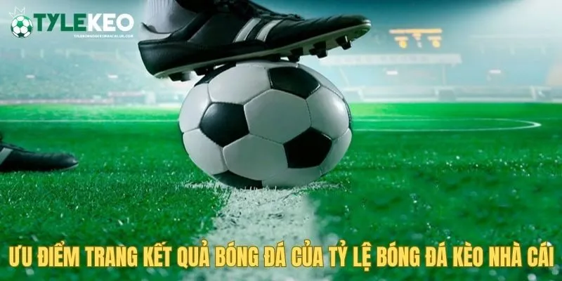 Ưu điểm của trang kết quả bóng đá Tỷ Lệ Bóng Đá Kèo Nhà Cái